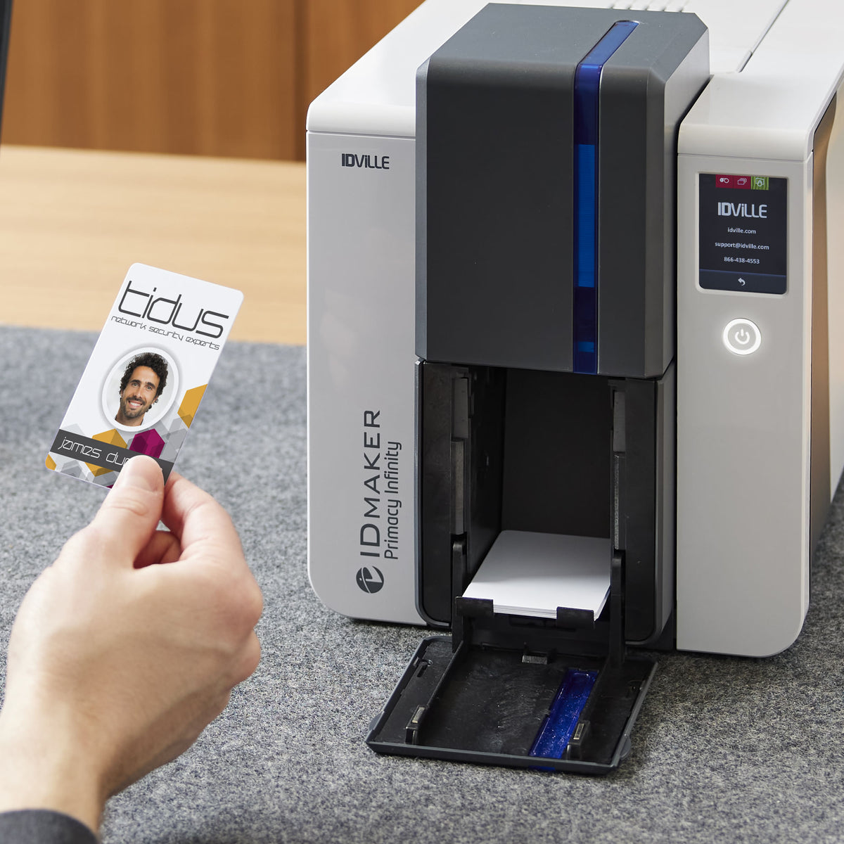 ID Maker Infinity 2-Sided ID Card Printer
