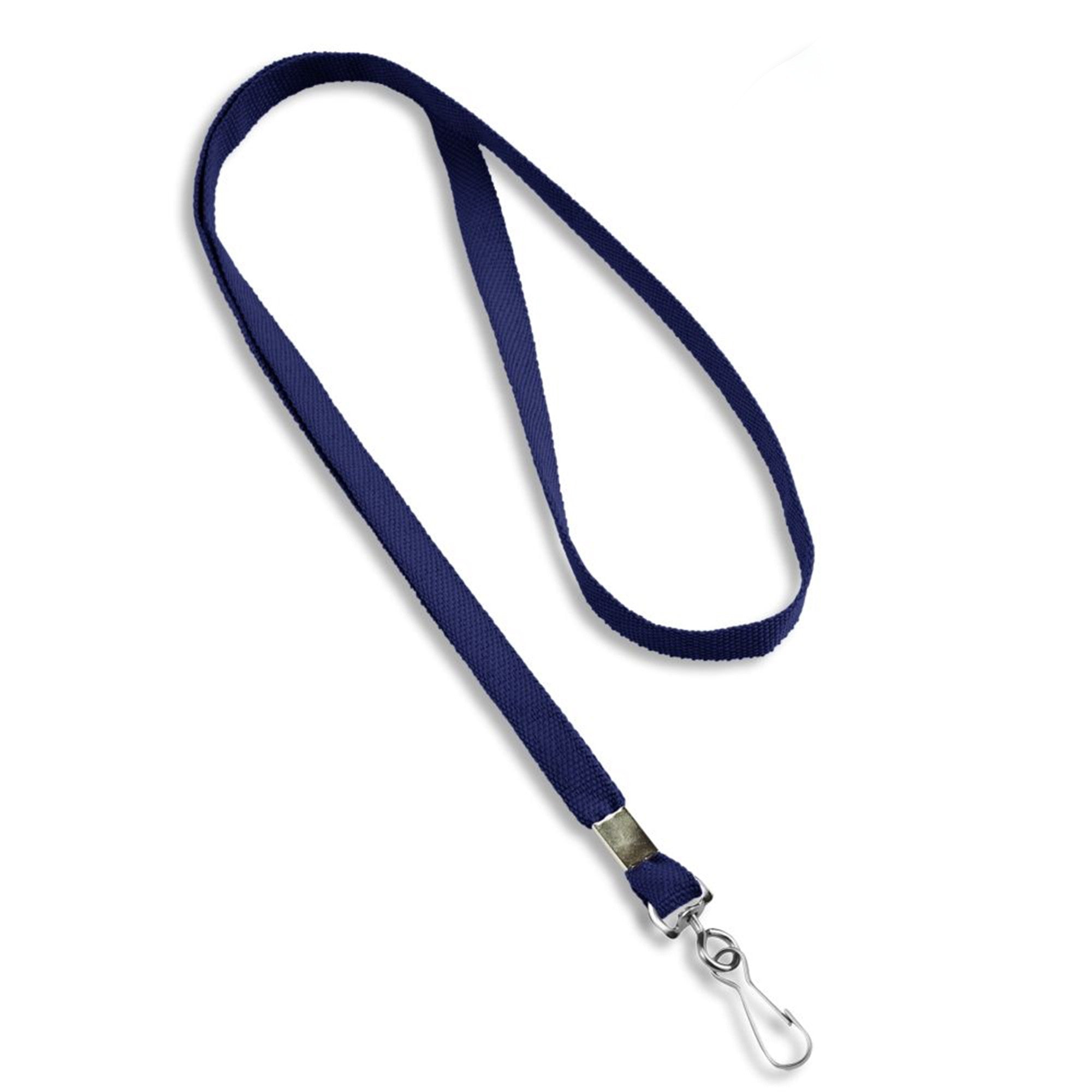Blank Flat Woven Lanyard