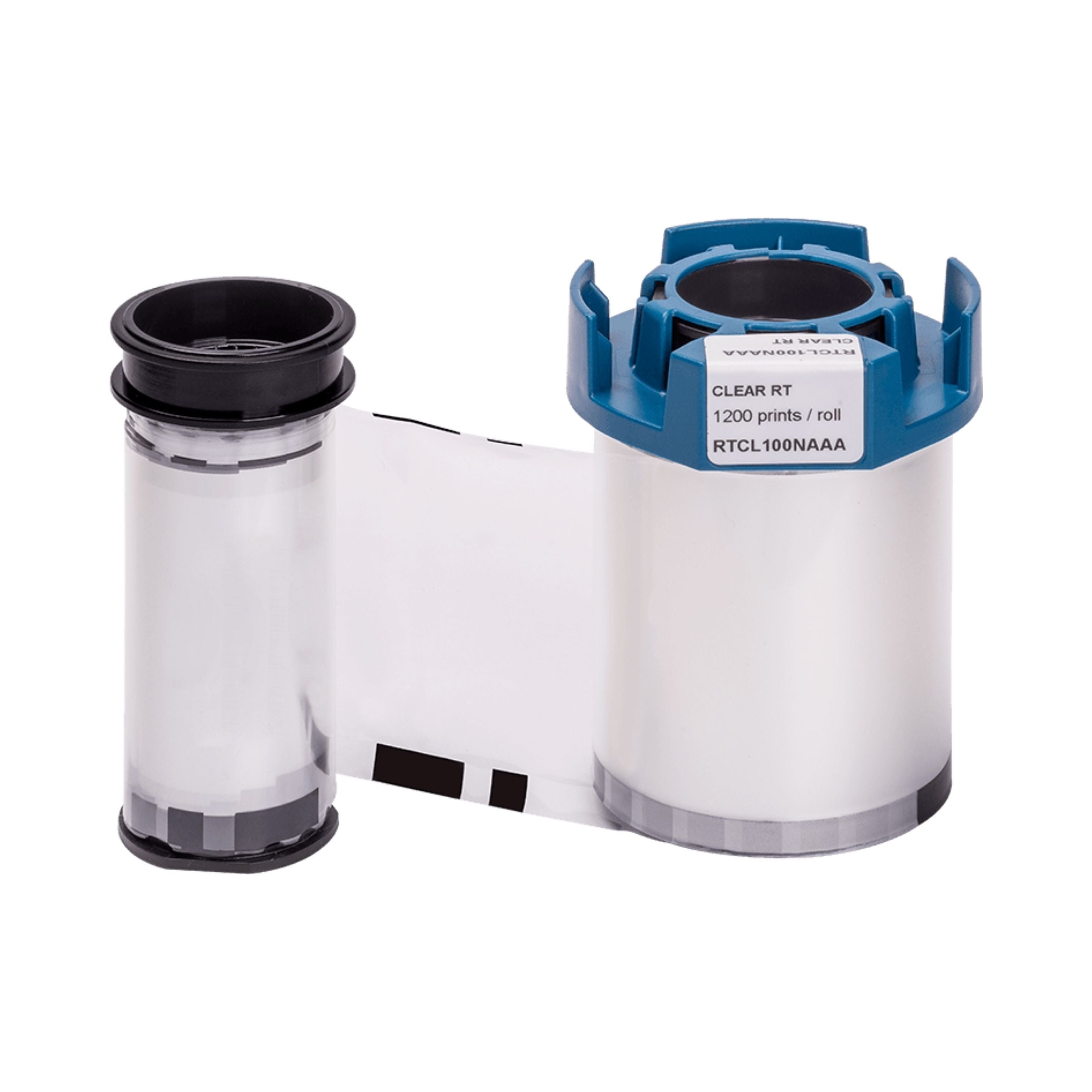 Clear Retransfer Film for Evolis Agilia Reverse Transfer Printers - 1200 Prints
