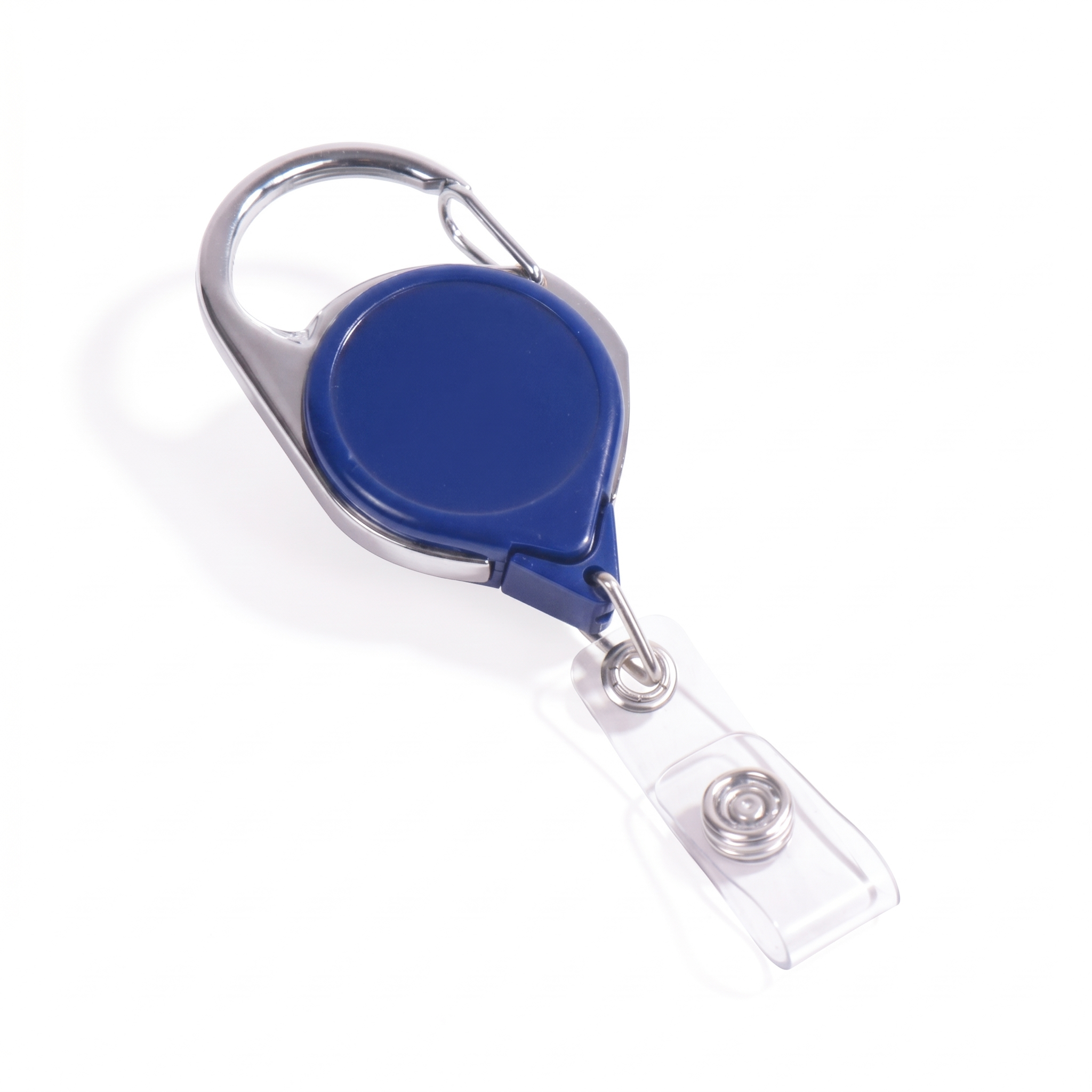Carabiner ID Badge Reel with Belt Clip
