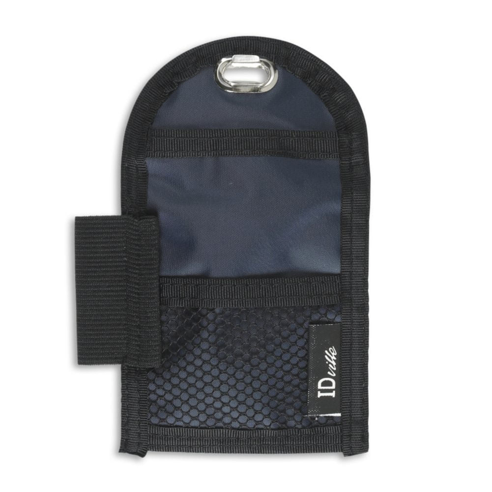 Badge Holder with Pen Loop Accessory - 10 Pack - back view