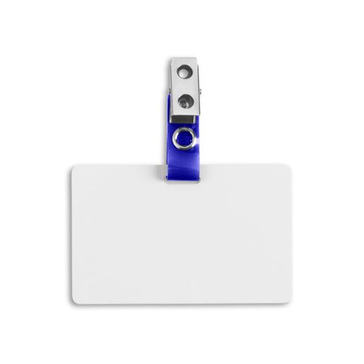 Color ID Badge Clip - 100 Pack - in use