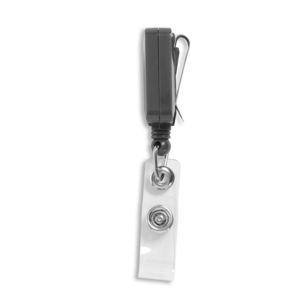 Square Shaped Badge Reels - 25 Pack - side view