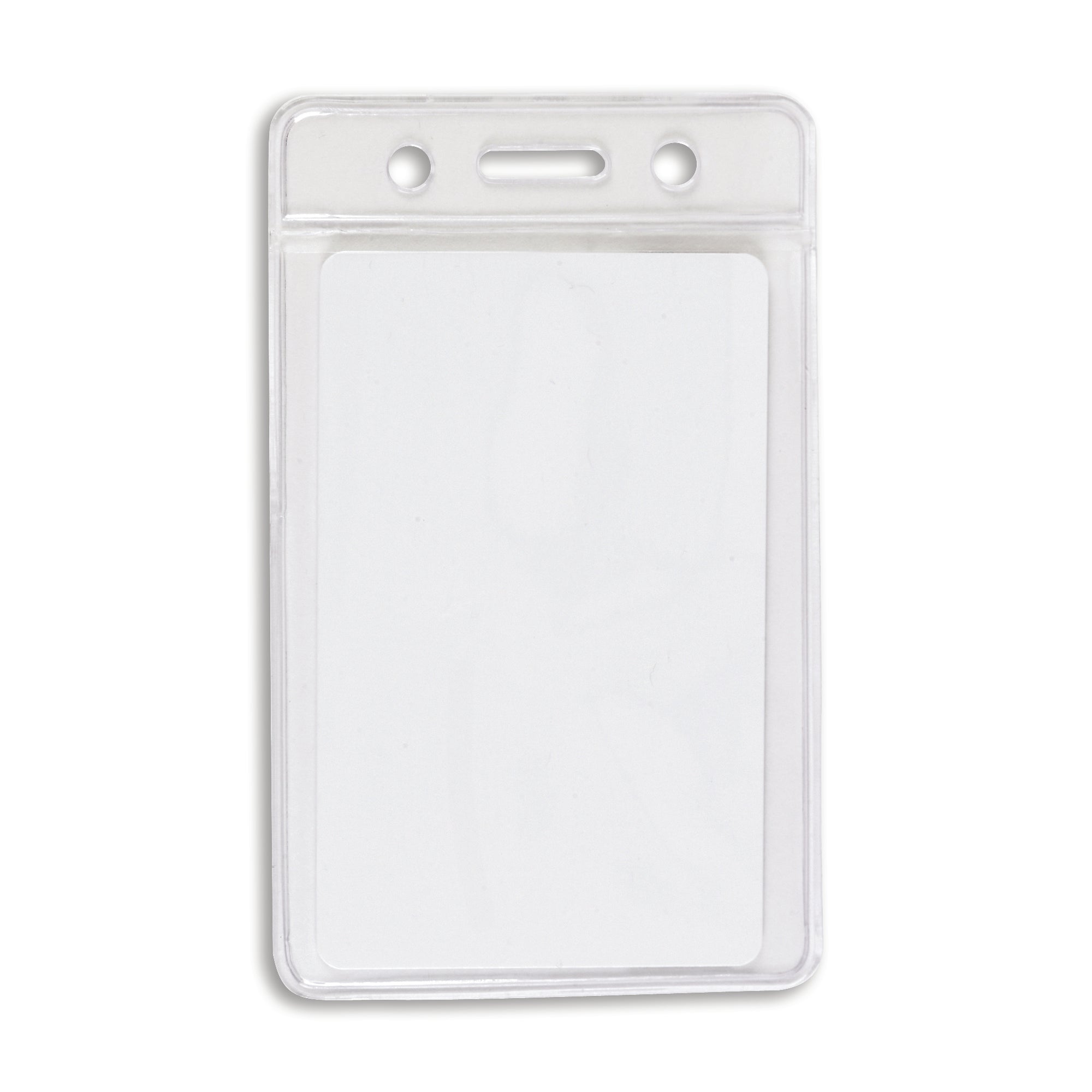 Vertical Color Bar Badge Holder