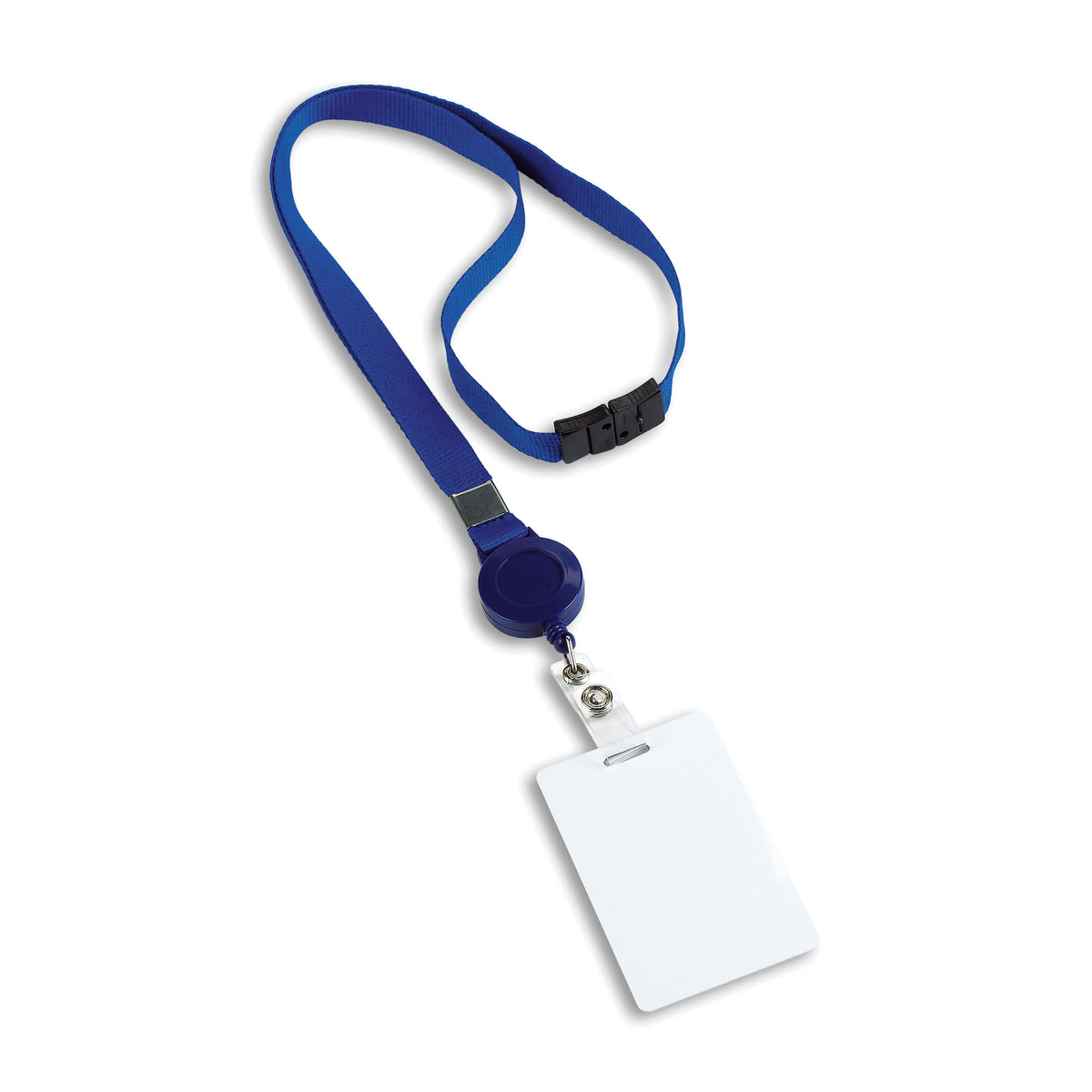 Lanyard/ Retractable Badge Reel Combination with Breakaway