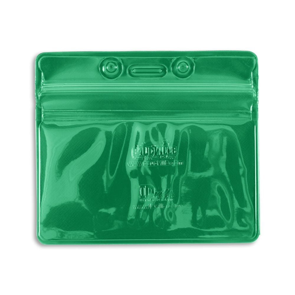 Horizontal Sealable Badge Holder - 50 Pack