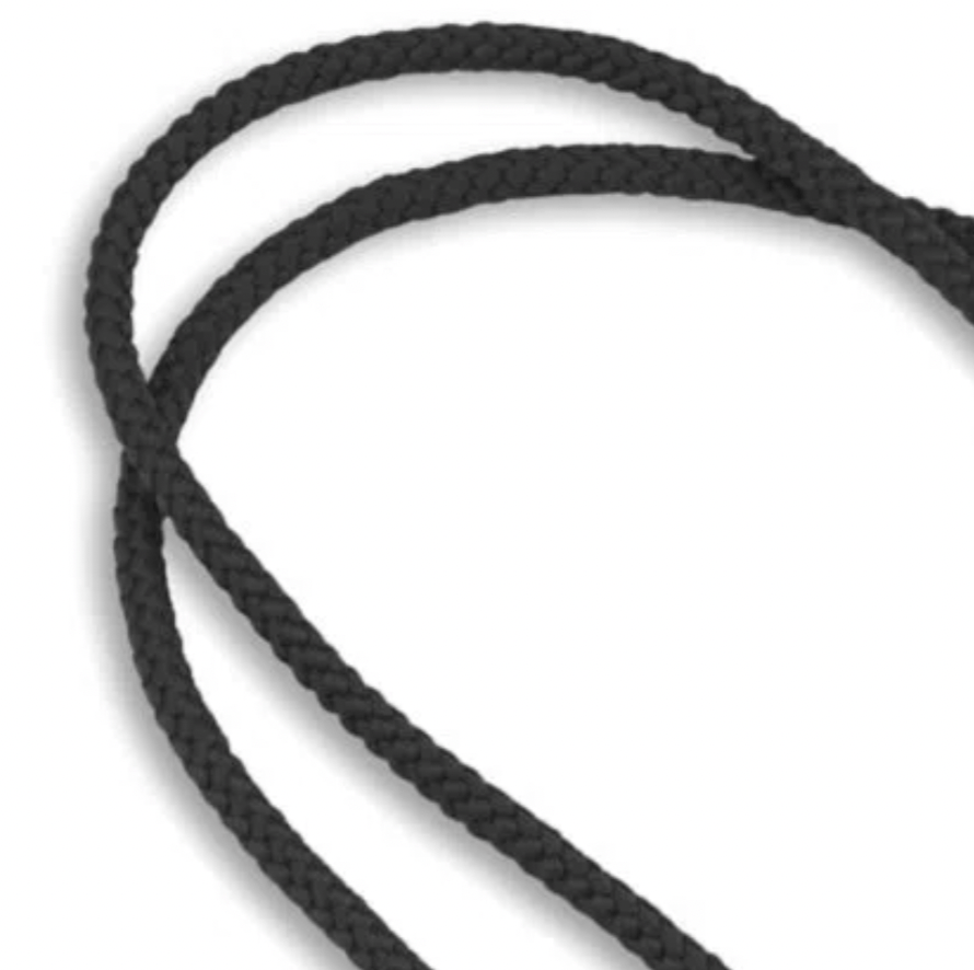Round Woven Blank Polyester Lanyards - 25 Pack