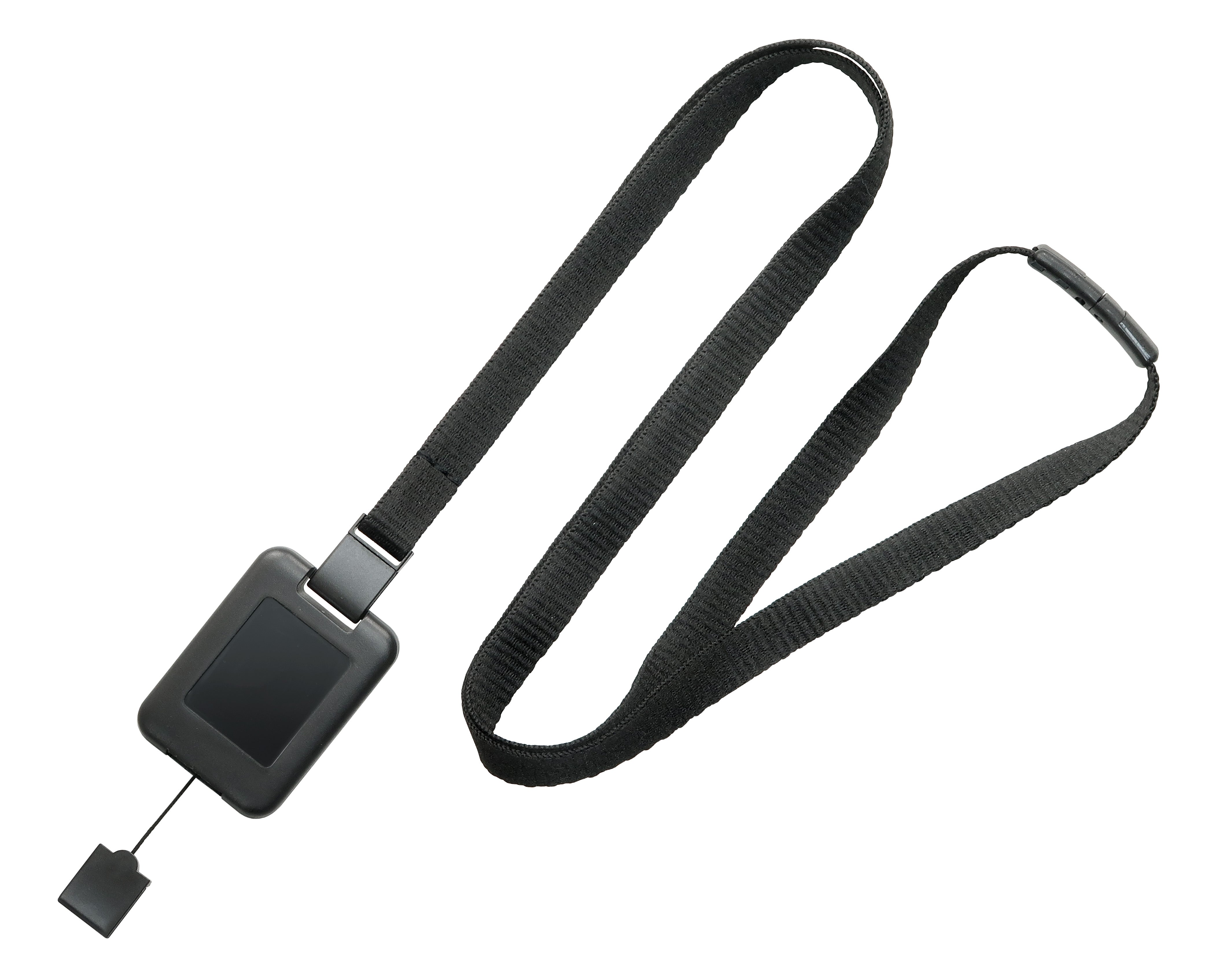 SlimReel Retractable Badge Reel & Lanyard Combo with Breakaway – 25 Pack