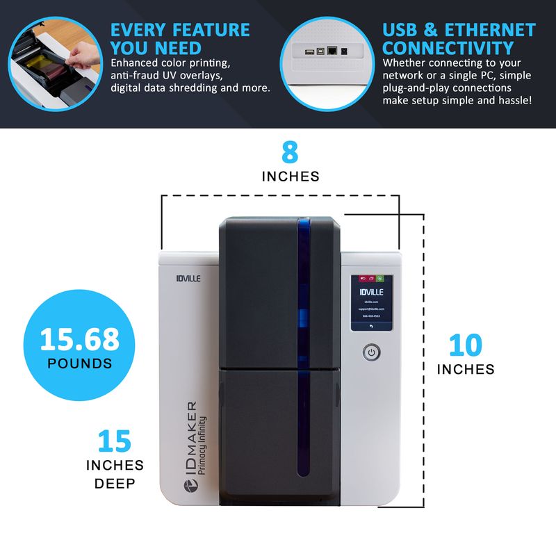 ID Maker Infinity Specs