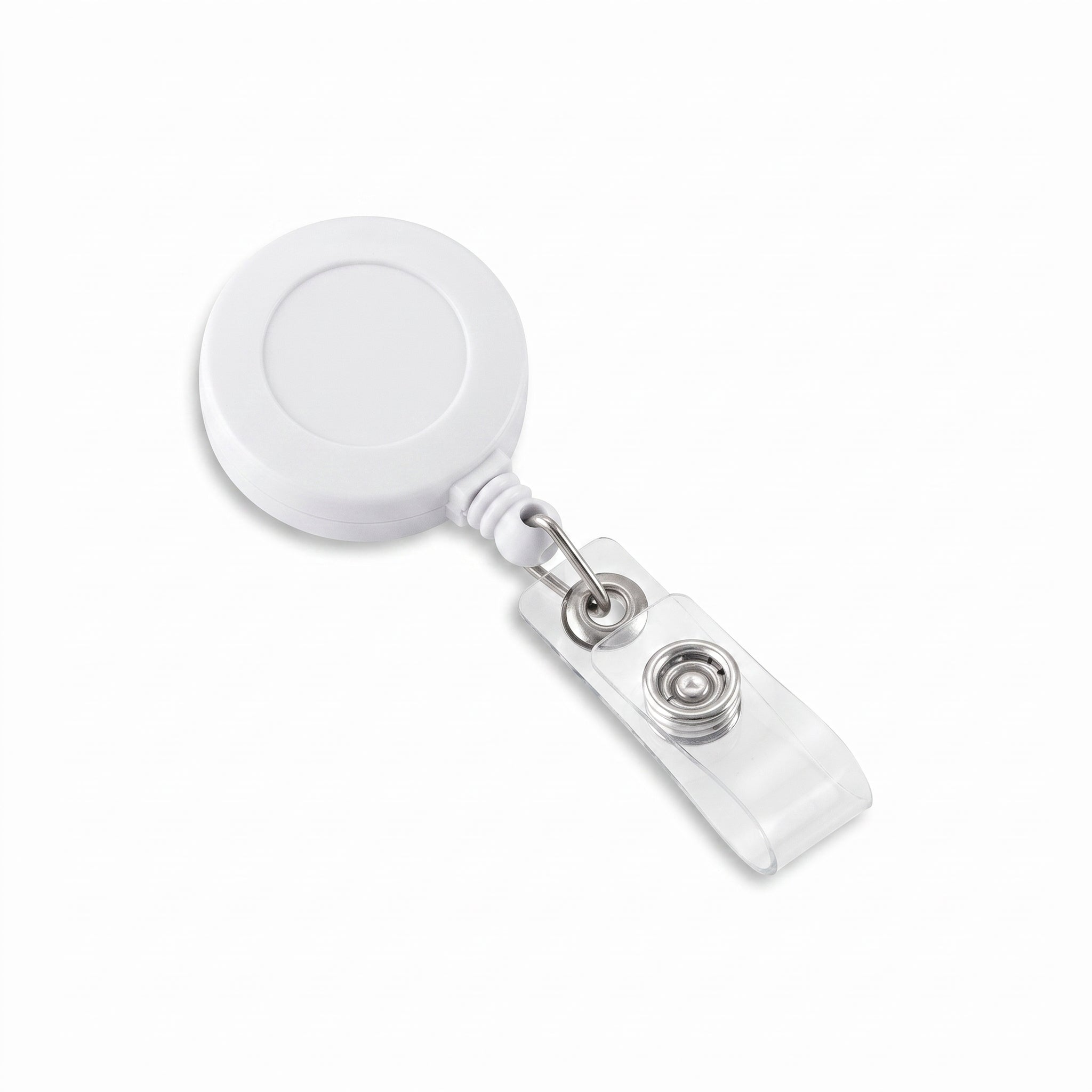 Round Solid Color ID Badge Reels