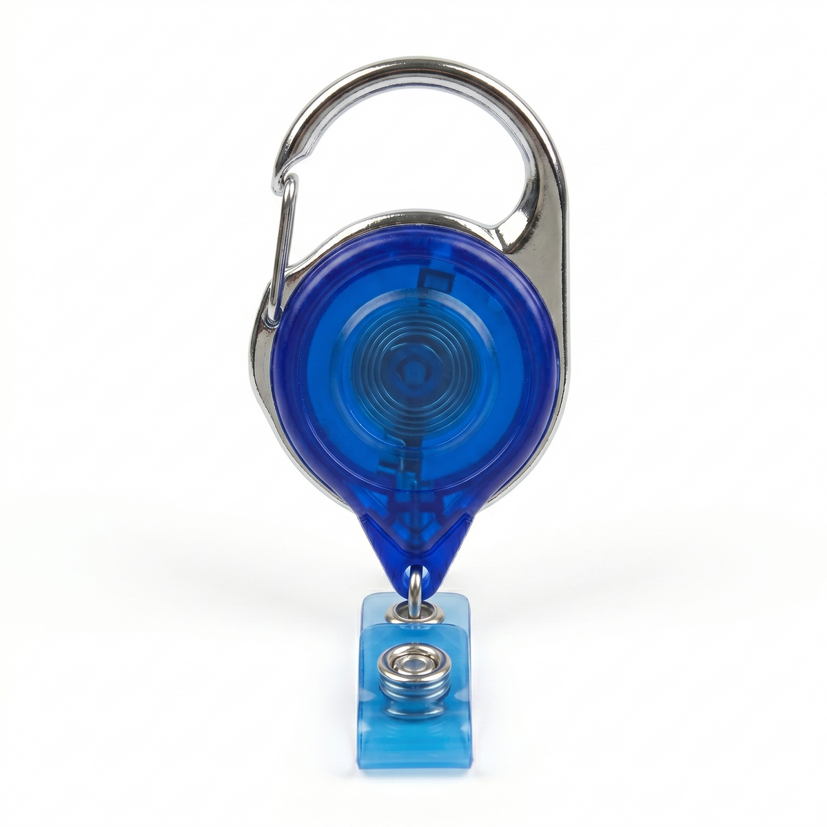 Carabiner ID Badge Reel with Slide Clip