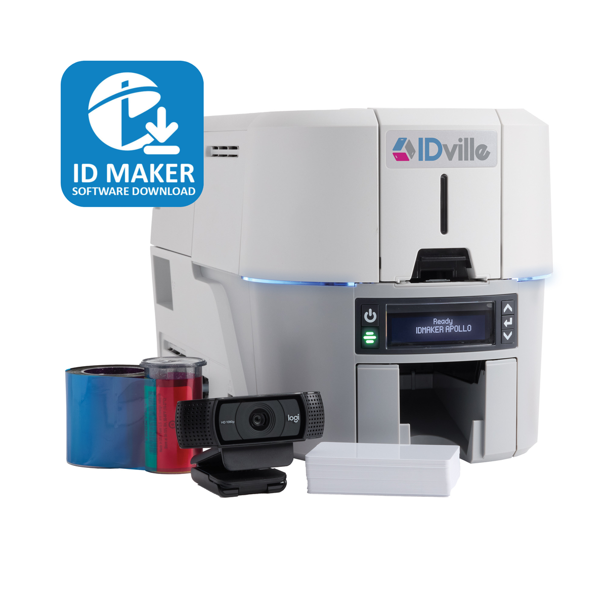 ID Maker® Apollo ID Card Printer System