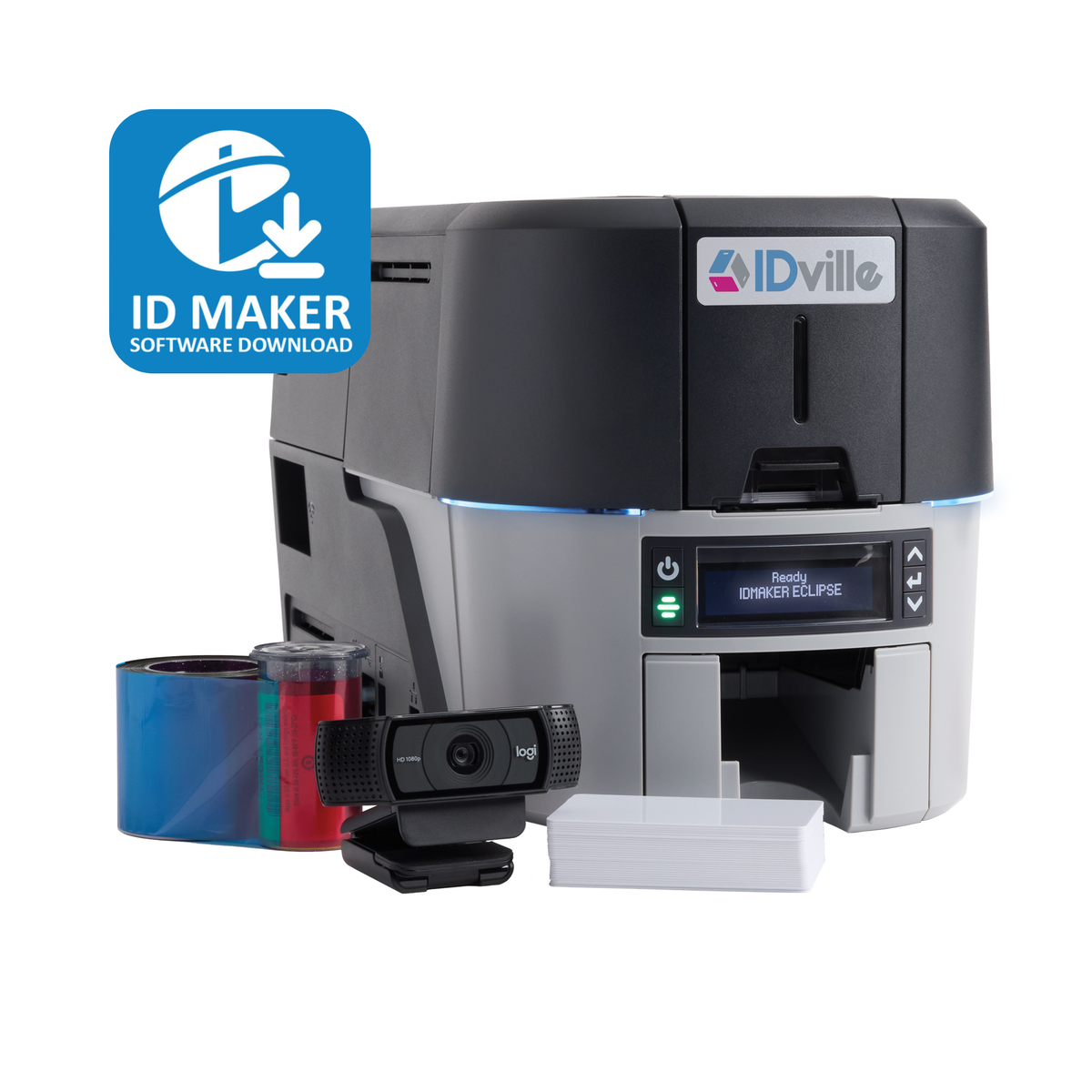ID Maker® Eclipse ID Card Printer System