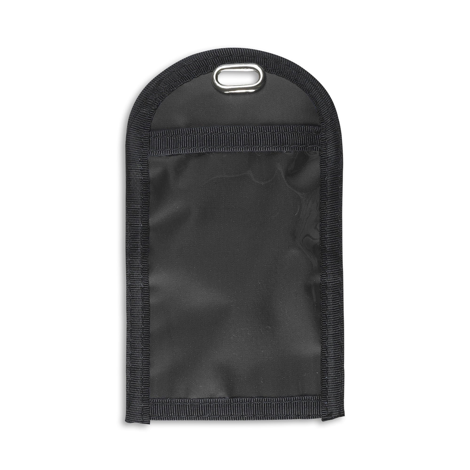Badge Holder with Pocket - 10 Pack - Black