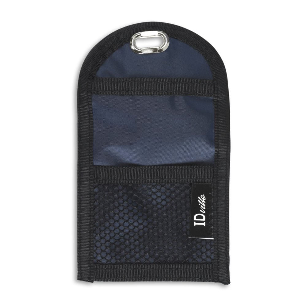 Badge Holder with Pocket - 10 Pack - back view