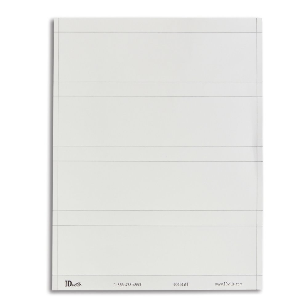 Print-and-Post Paper Refills - White