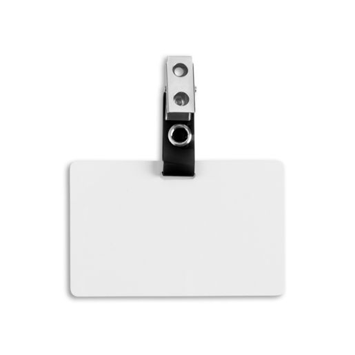 Color ID Badge Clip - 100 Pack - in use