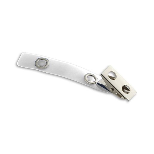 Color ID Badge Clip - 100 Pack - open view