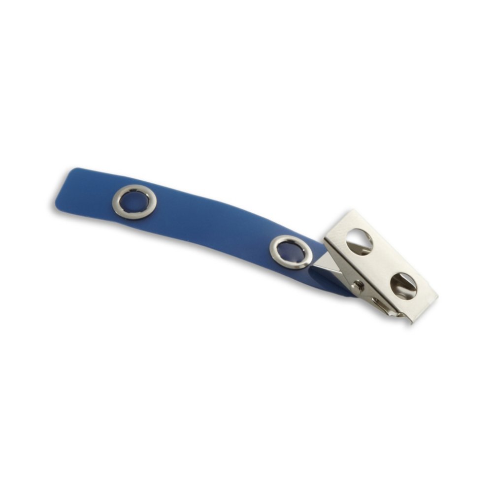 Color ID Badge Clip - 100 Pack - open view