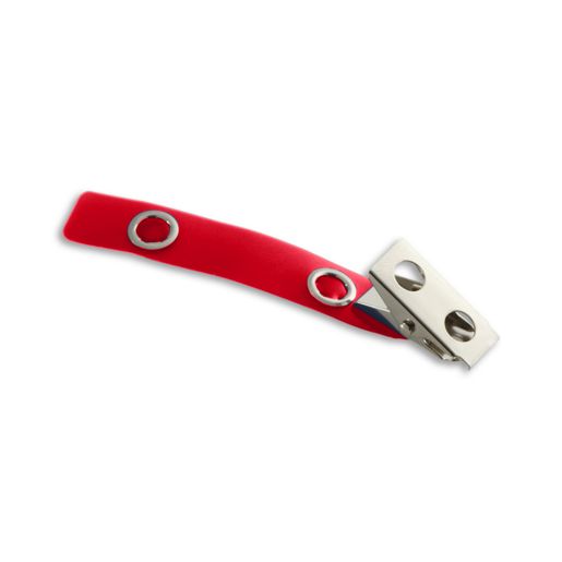 Color ID Badge Clip - 100 Pack - open view