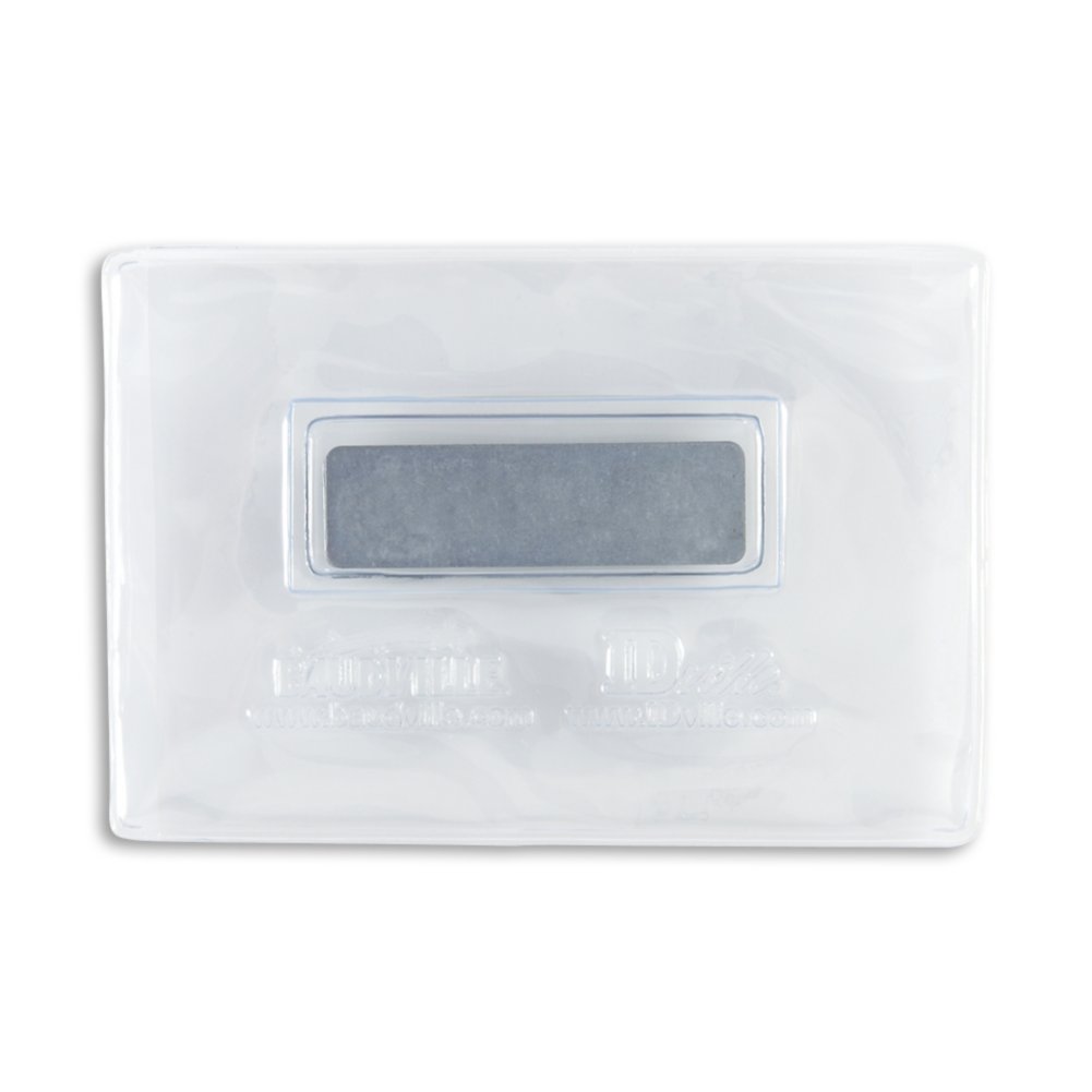 Vinyl Magnetic Badge Holder Credit Card Sized - 25 Pack