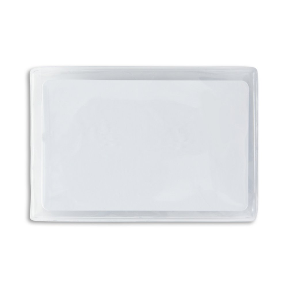 Vinyl Magnetic Badge Holder Credit Card Sized - 25 Pack - in use