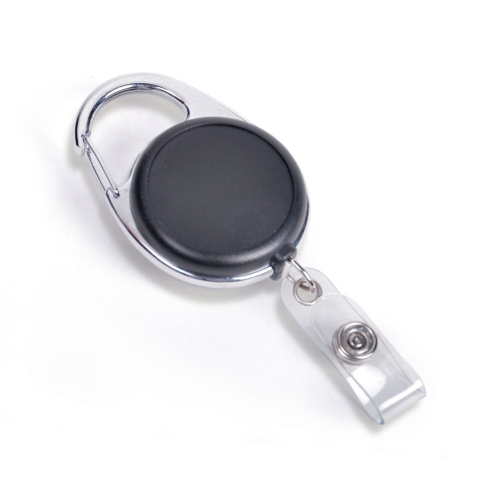 Carabiner Badge Reel with Retractable Tape Measure - 25 Pack