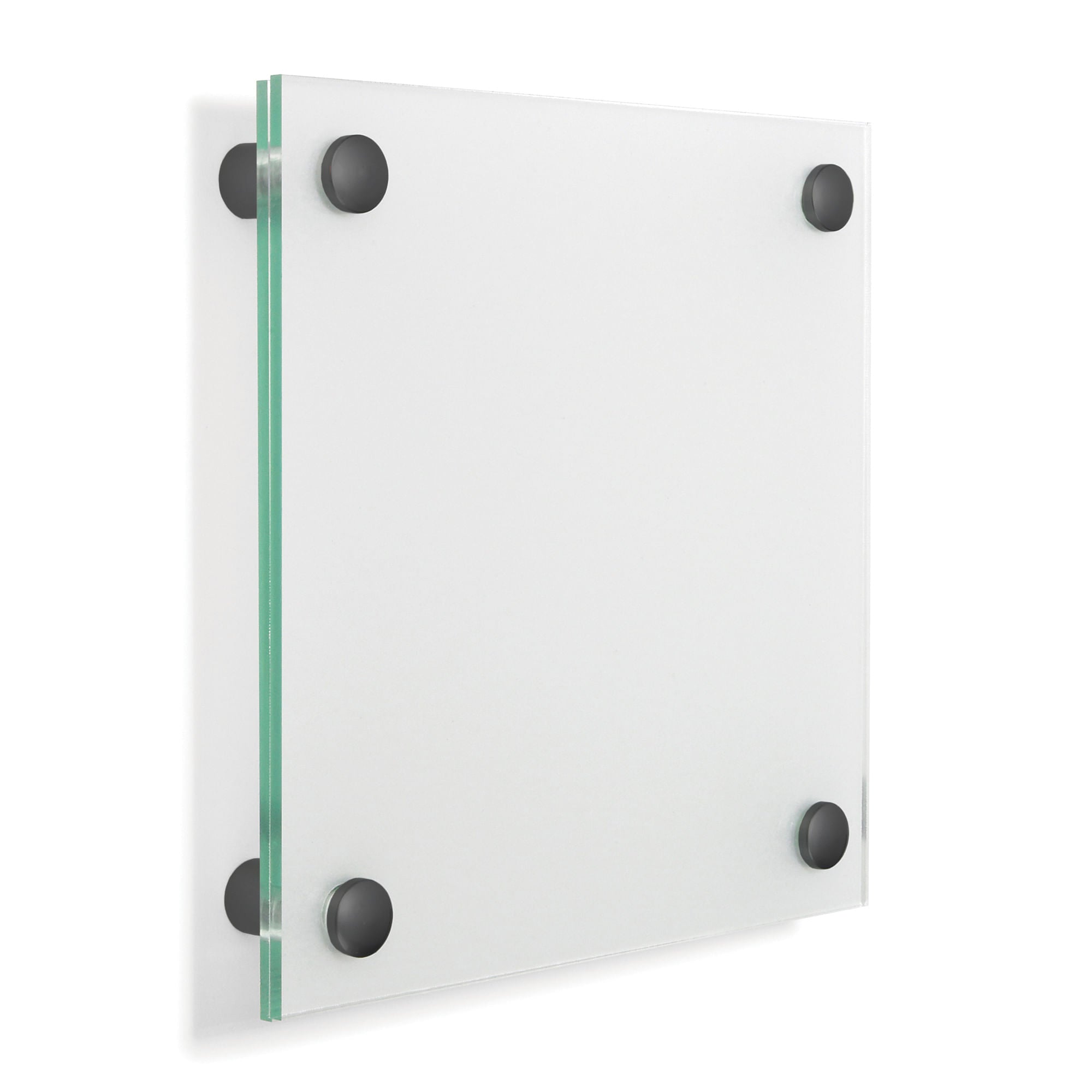 ClearLook - 6" x 6" Wall Mounted Acrylic Frame - Black Nickel