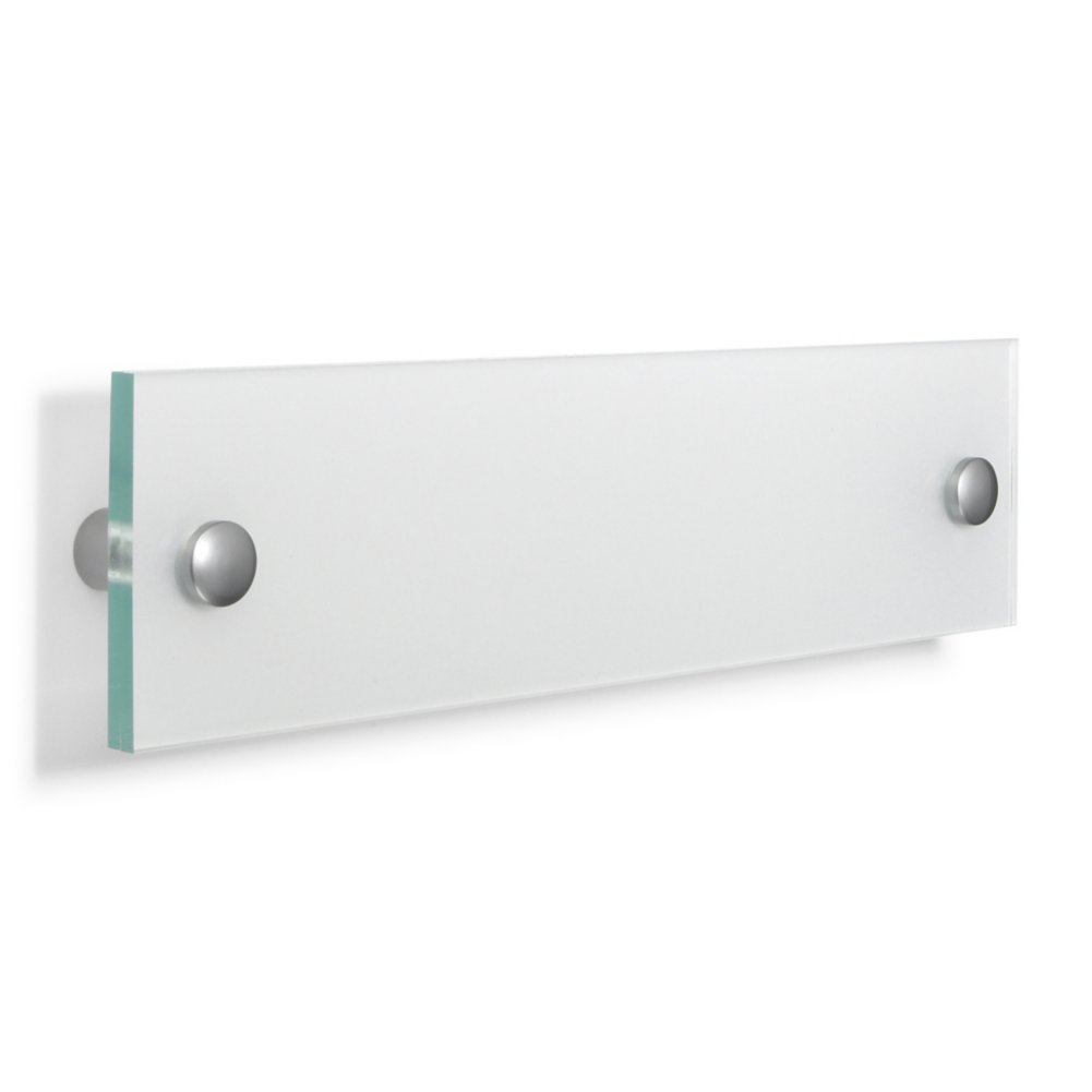 ClearLook - 8.5" x 2"  Wall Mounted Acrylic Frame with Standoffs - 2 Pack