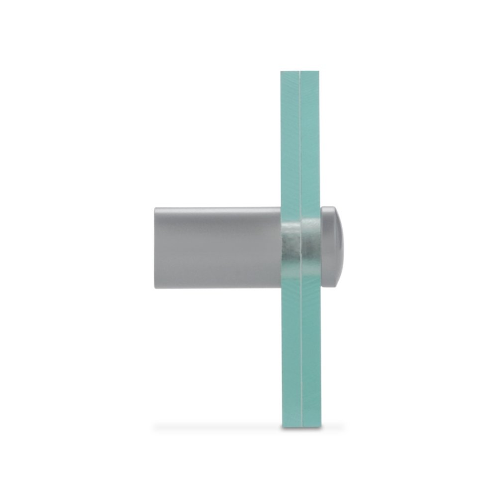 ClearLook - 8.5" x 2"  Wall Mounted Acrylic Frame with Standoffs - 2 Pack - side view