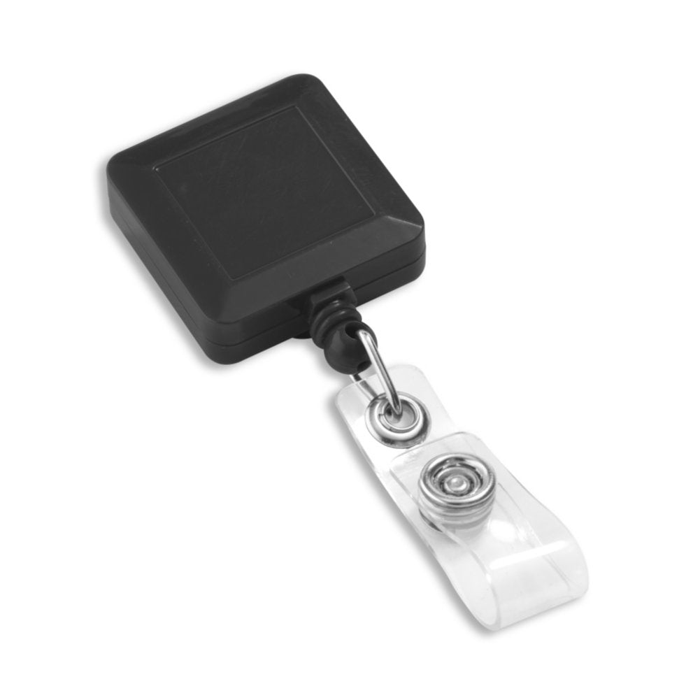 Square Shaped Badge Reels - 25 Pack