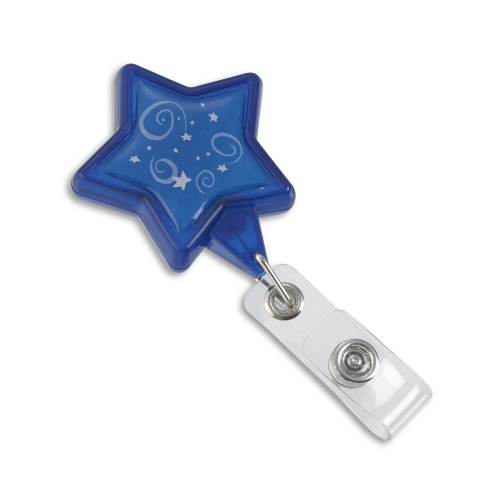 Blue Star Badge Reel - 25 Pack