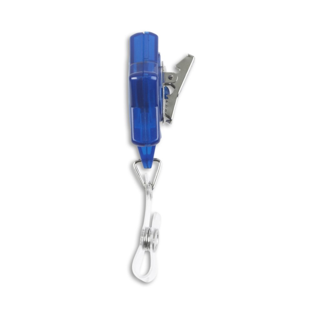 Blue Star Badge Reel - 25 Pack - side view