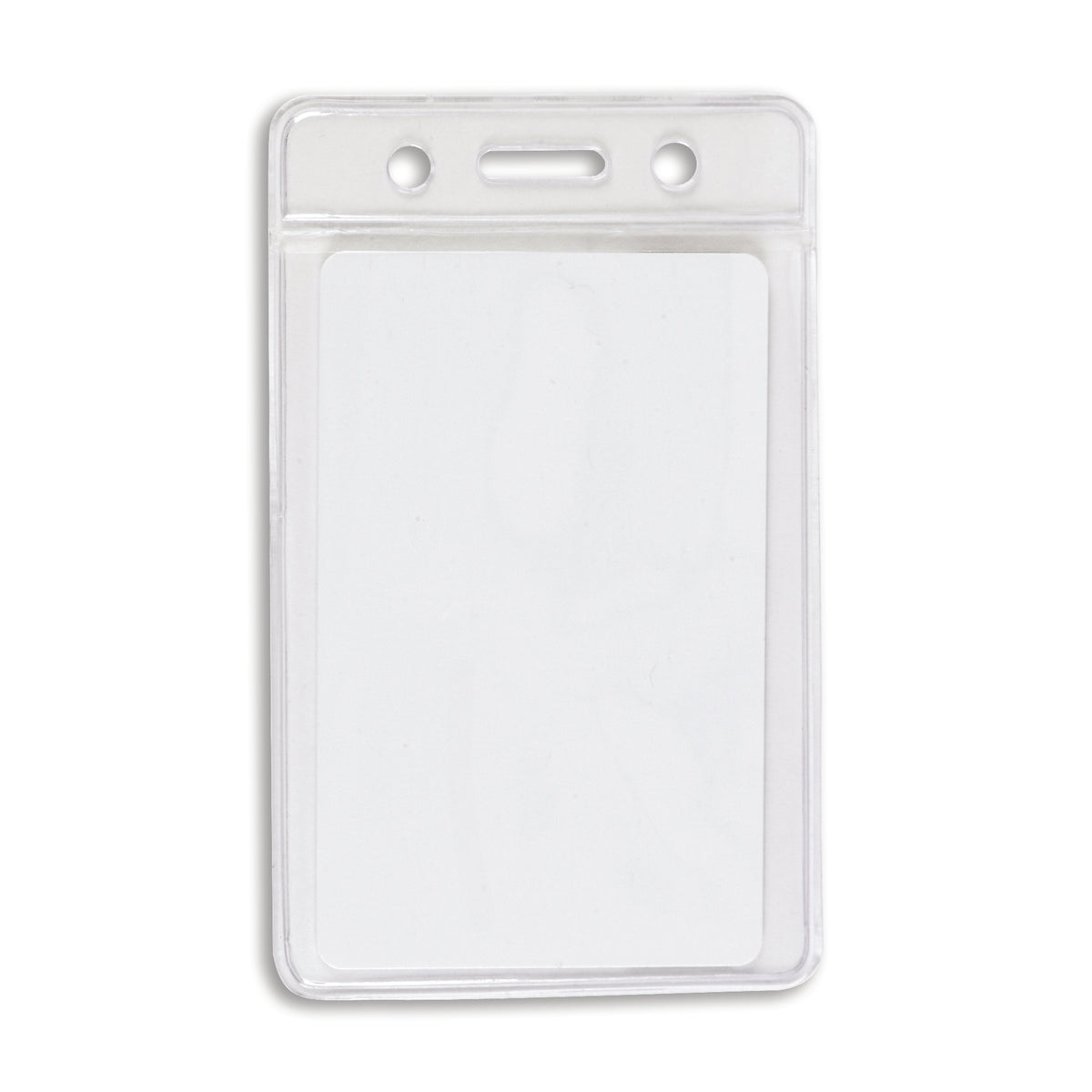 Vertical Color Bar Badge Holder