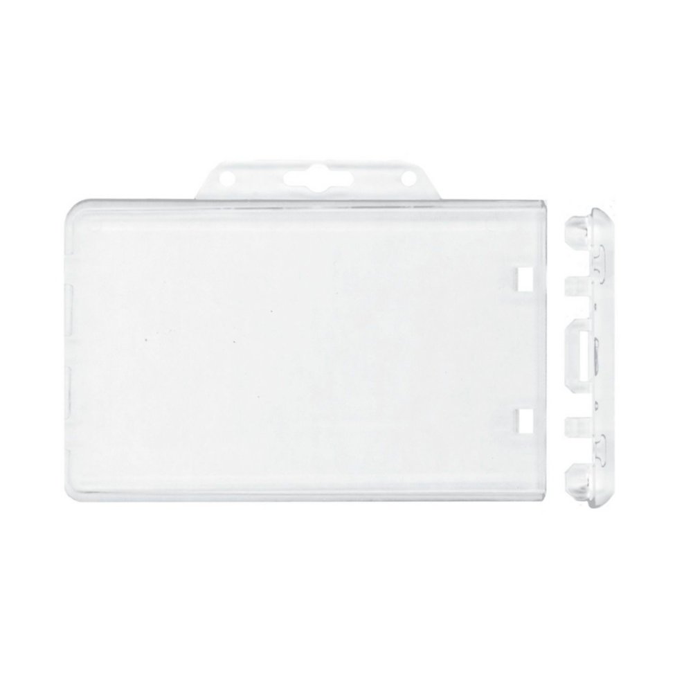 Horizontal Perma-Lock Proximity Badge Holder - 50 Pack