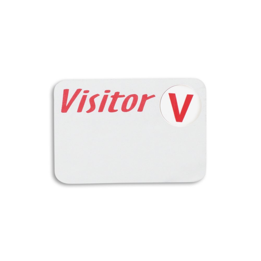 Visitor Login Standard System - sticker