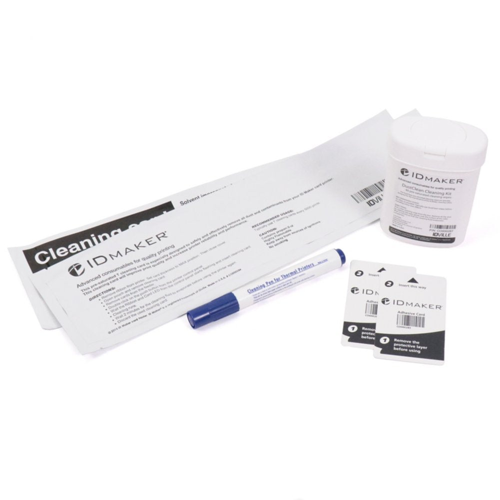 Advanced Cleaning Kit for ID Maker Zenius & Primacy Printers