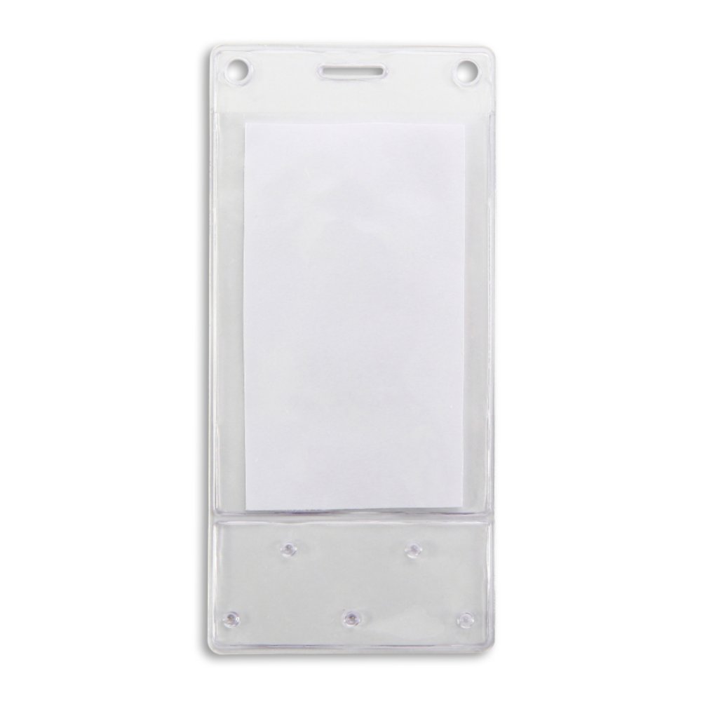 Vertical Lapel Pin Display Badge Holder - 25 Pack - in use