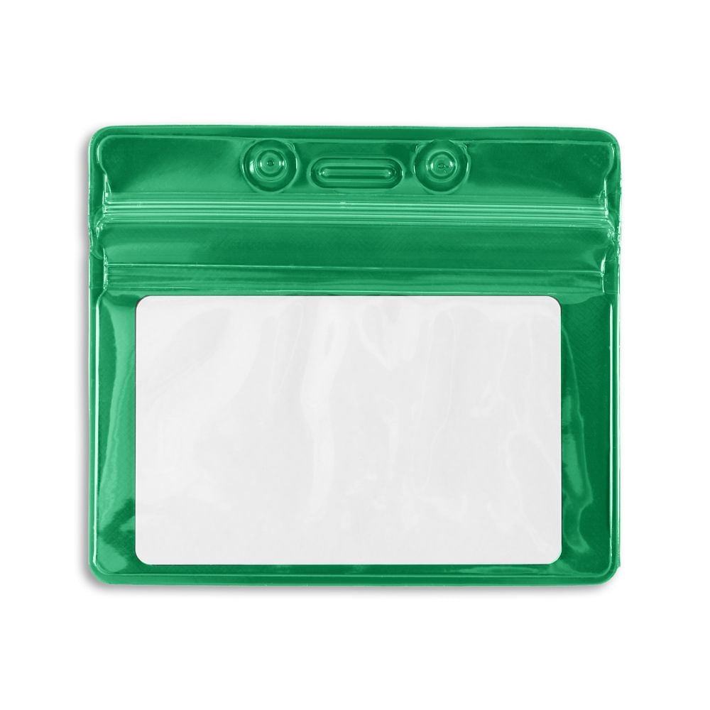 Horizontal Sealable Badge Holder - 50 Pack