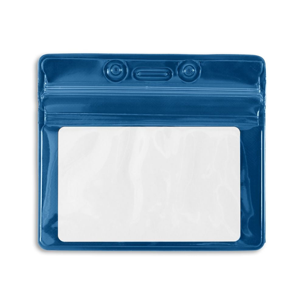 Horizontal Sealable Badge Holder - 50 Pack