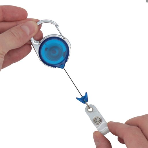 Carabiner Badge Reel - 25 Pack